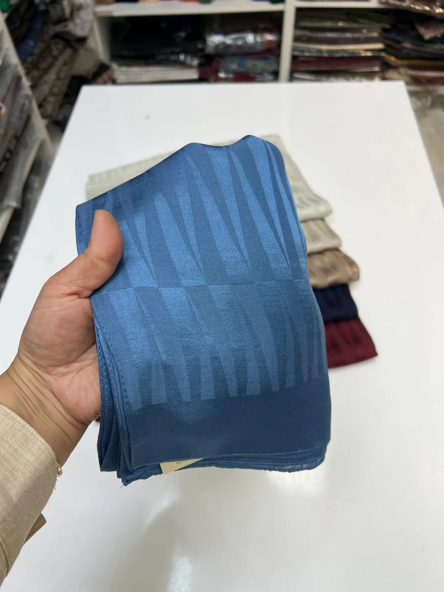 MARKA DESEN JAKAR ŞAL 1151 İNDİGO