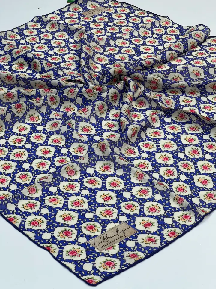 LA BOUTİQUE GÜZ SERİSİ EŞARP 1154 SAKS MAVİ