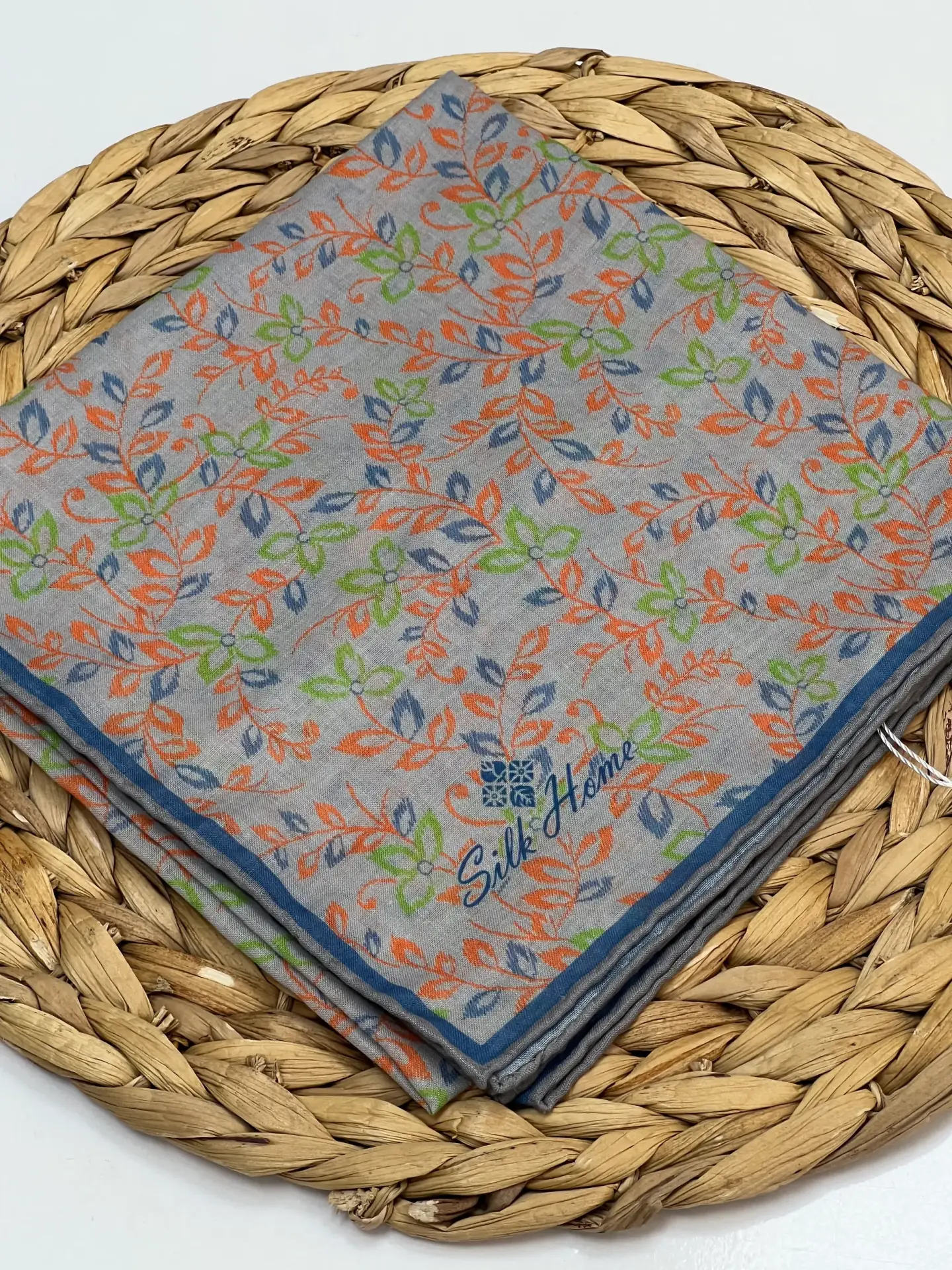 SİLK HOME MİNİK YAPRAK DESEN SOFT EŞARP MODEL 7