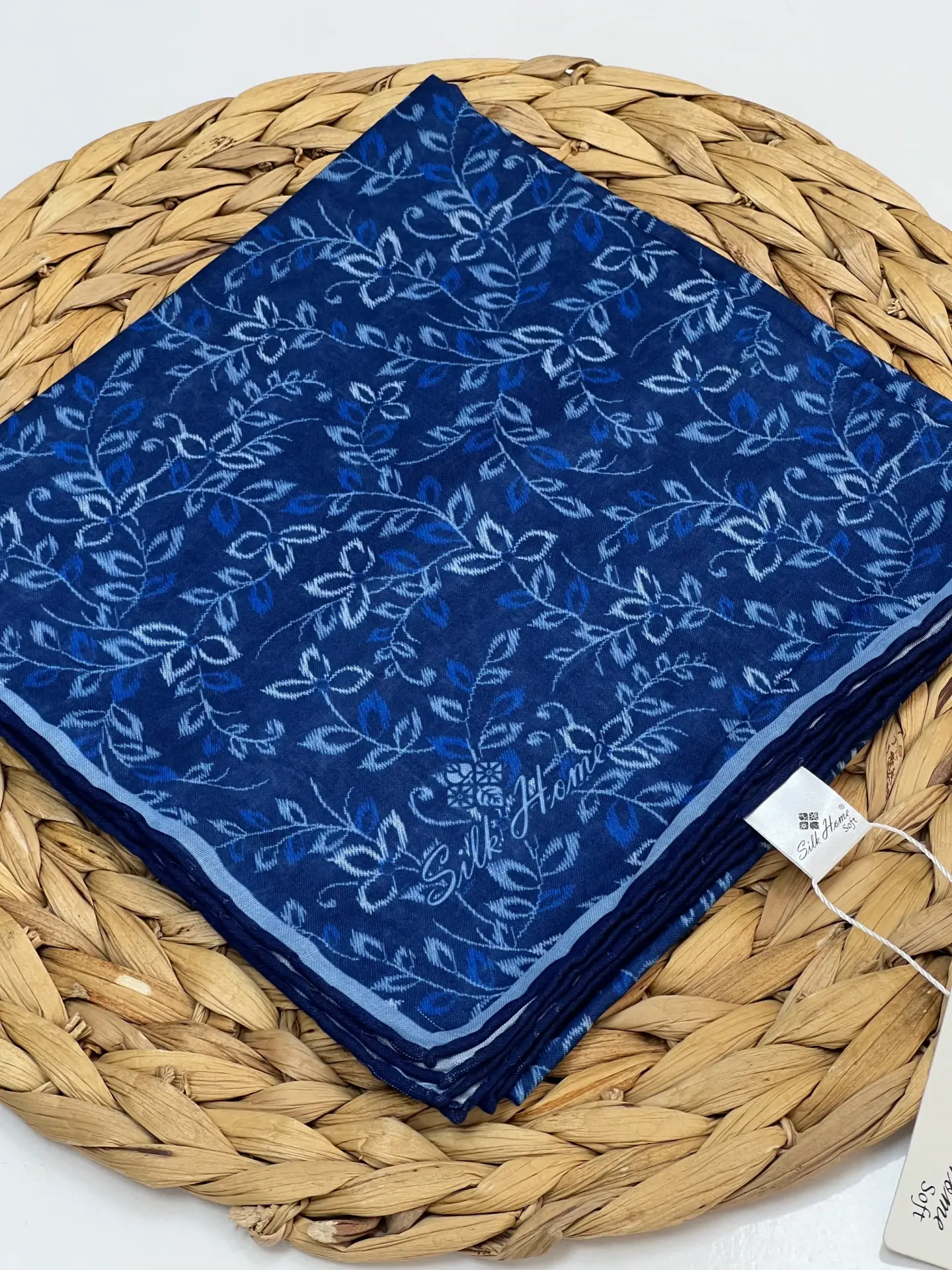 SİLK HOME MİNİK YAPRAK DESEN SOFT EŞARP MODEL 12