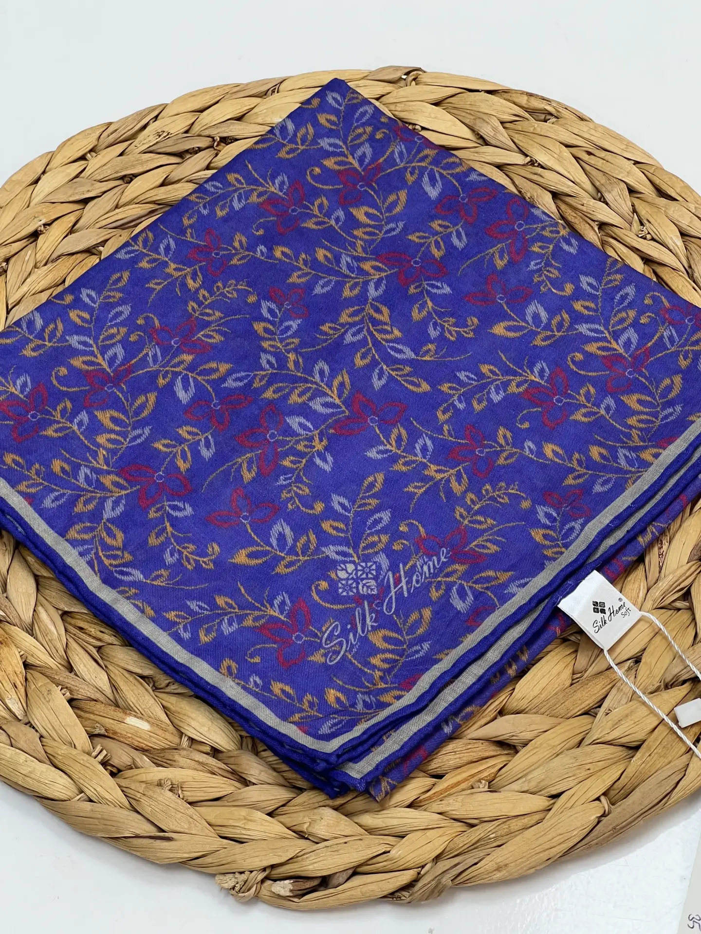 SİLK HOME MİNİK YAPRAK DESEN SOFT EŞARP MODEL 15