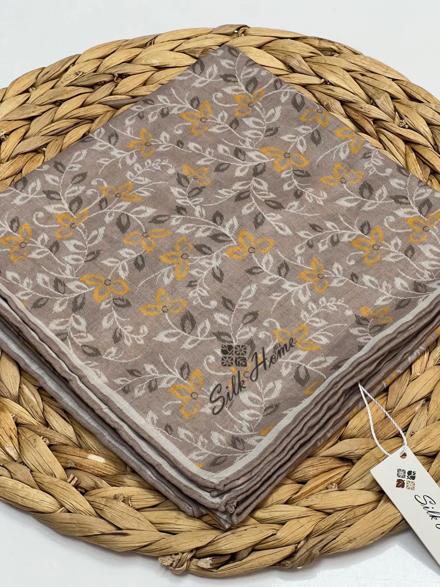 SİLK HOME MİNİK YAPRAK DESEN SOFT EŞARP MODEL 25