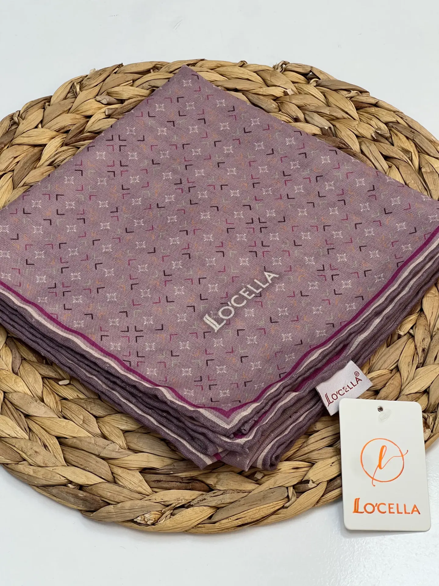 LOCELLA MİNİ DESENLİ SOFT EŞARP 1031