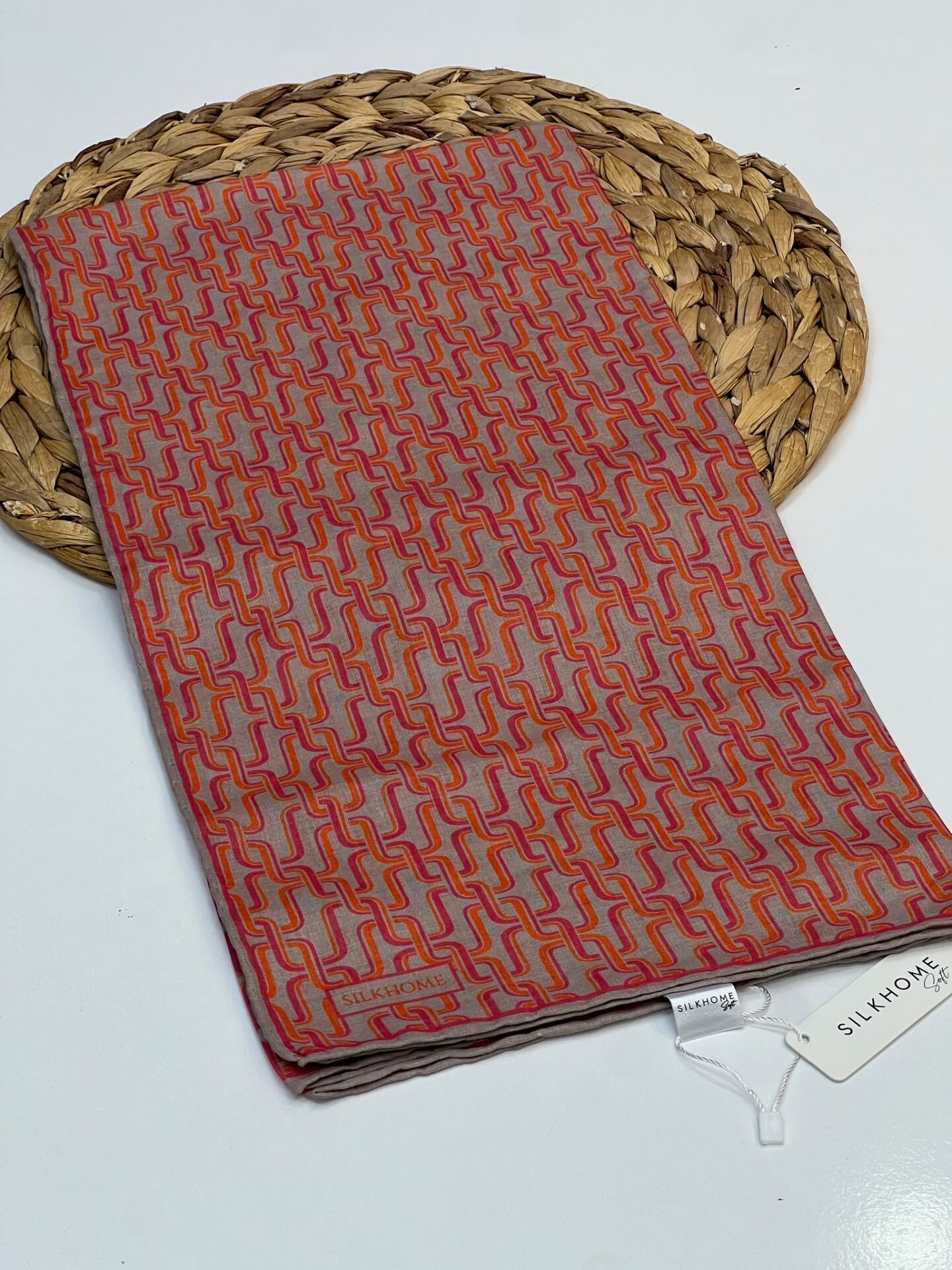 SİLK HOME SOFT PAMUK EŞARP 1158 VİZON