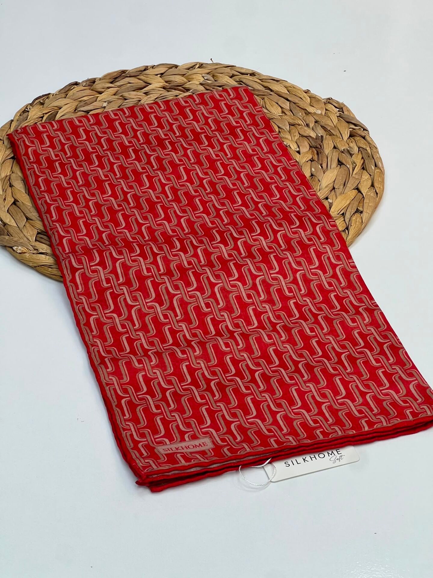 SİLK HOME SOFT PAMUK EŞARP 1158 KIRMIZI