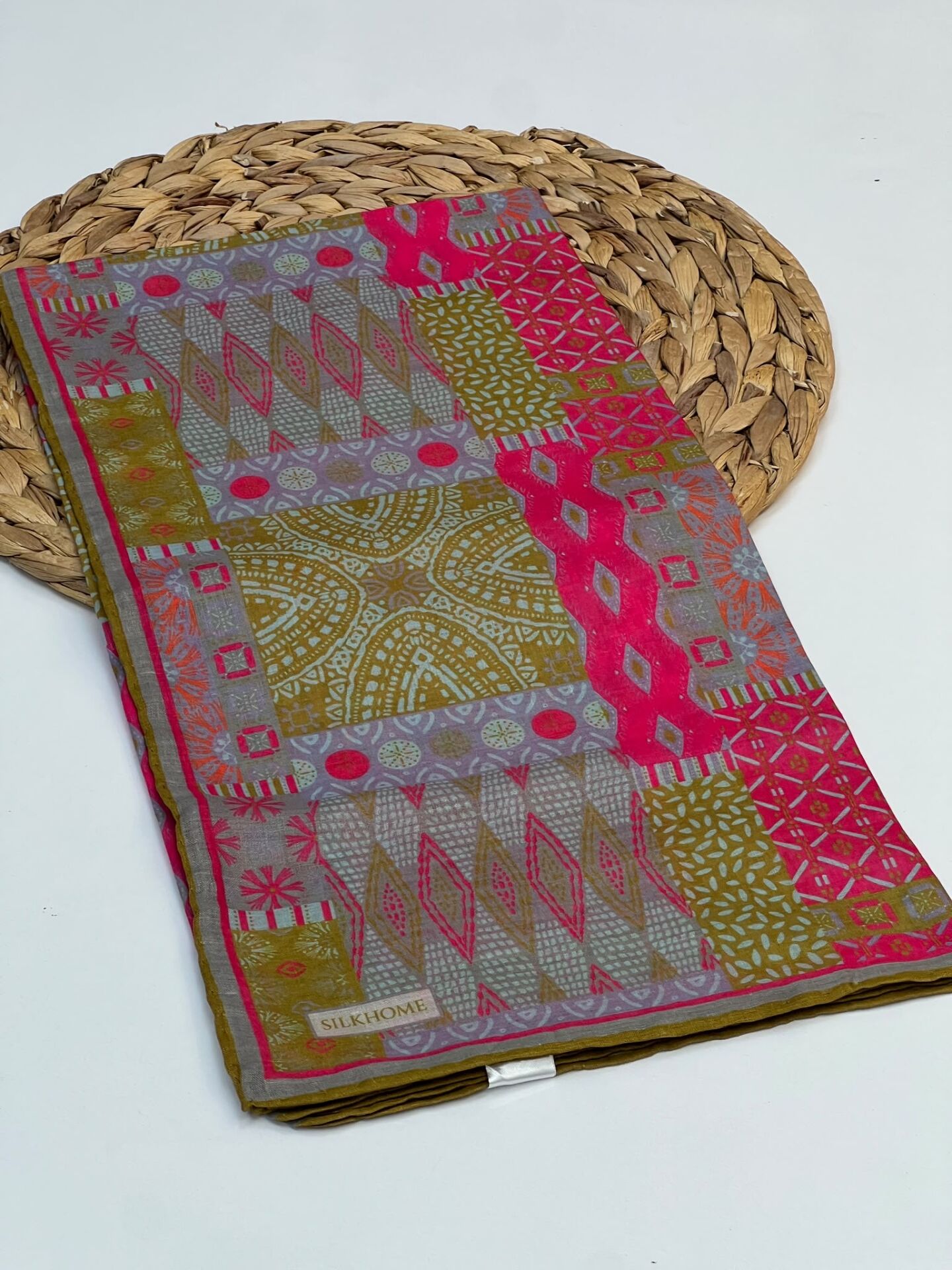 SİLK HOME SOFT PAMUK EŞARP 1159 FUŞYA