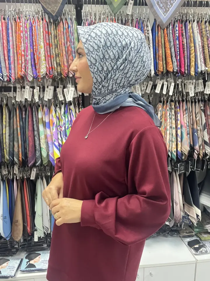 Marka desen soft eşarp Dior 1006