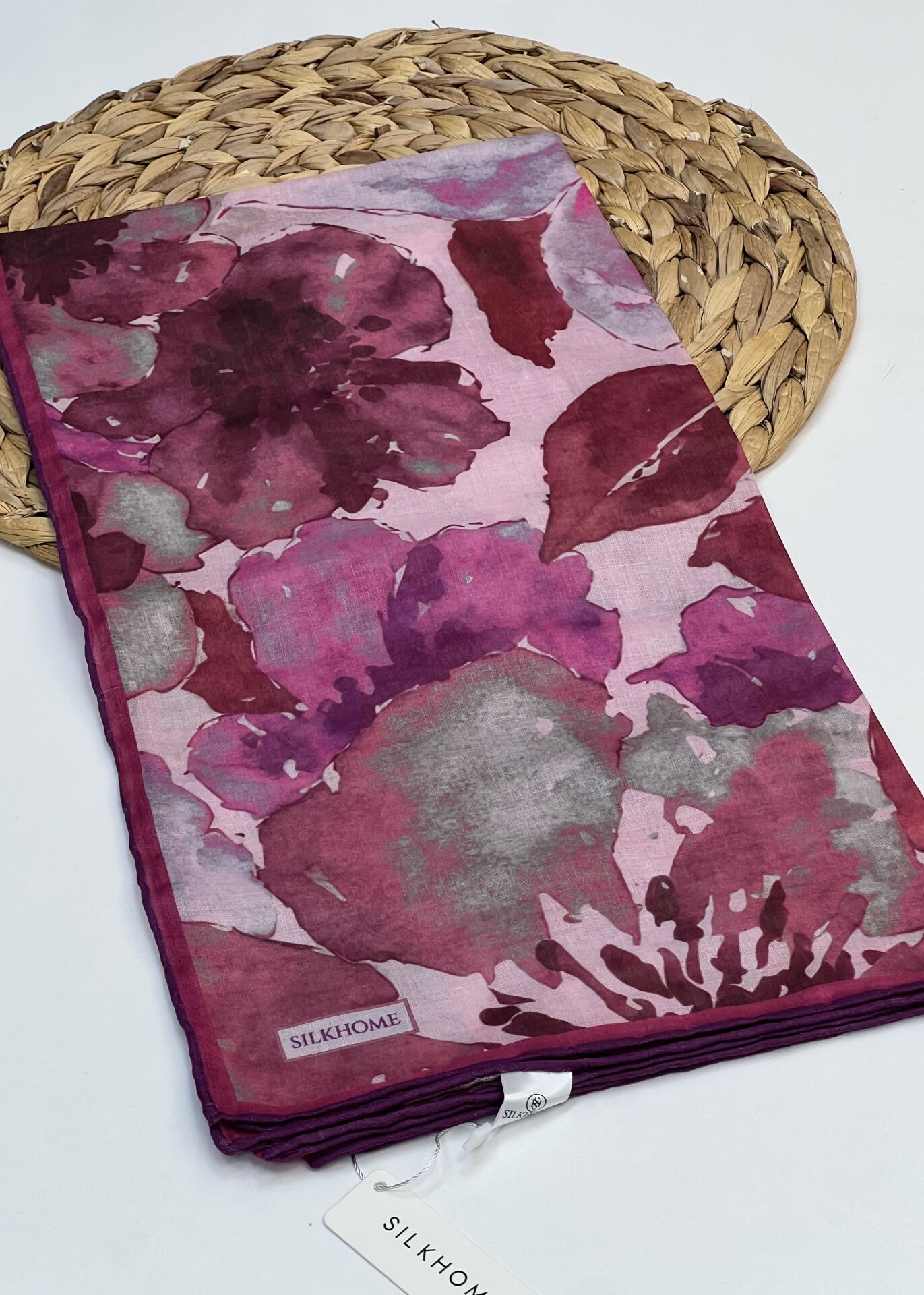 SİLK HOME SOFT PAUK EŞARP 1160 MÜRDÜM-MOR