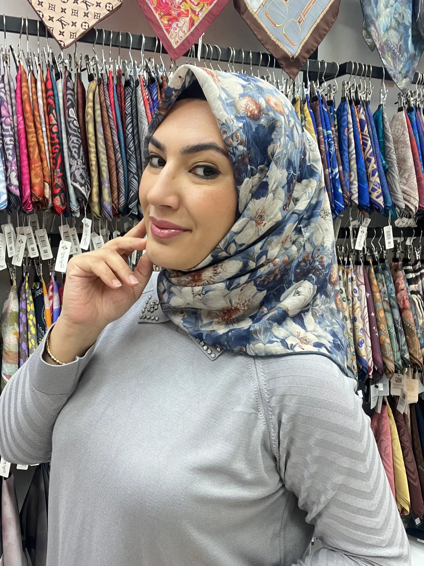 GLAMORİA TENSEL EŞARP 1071
