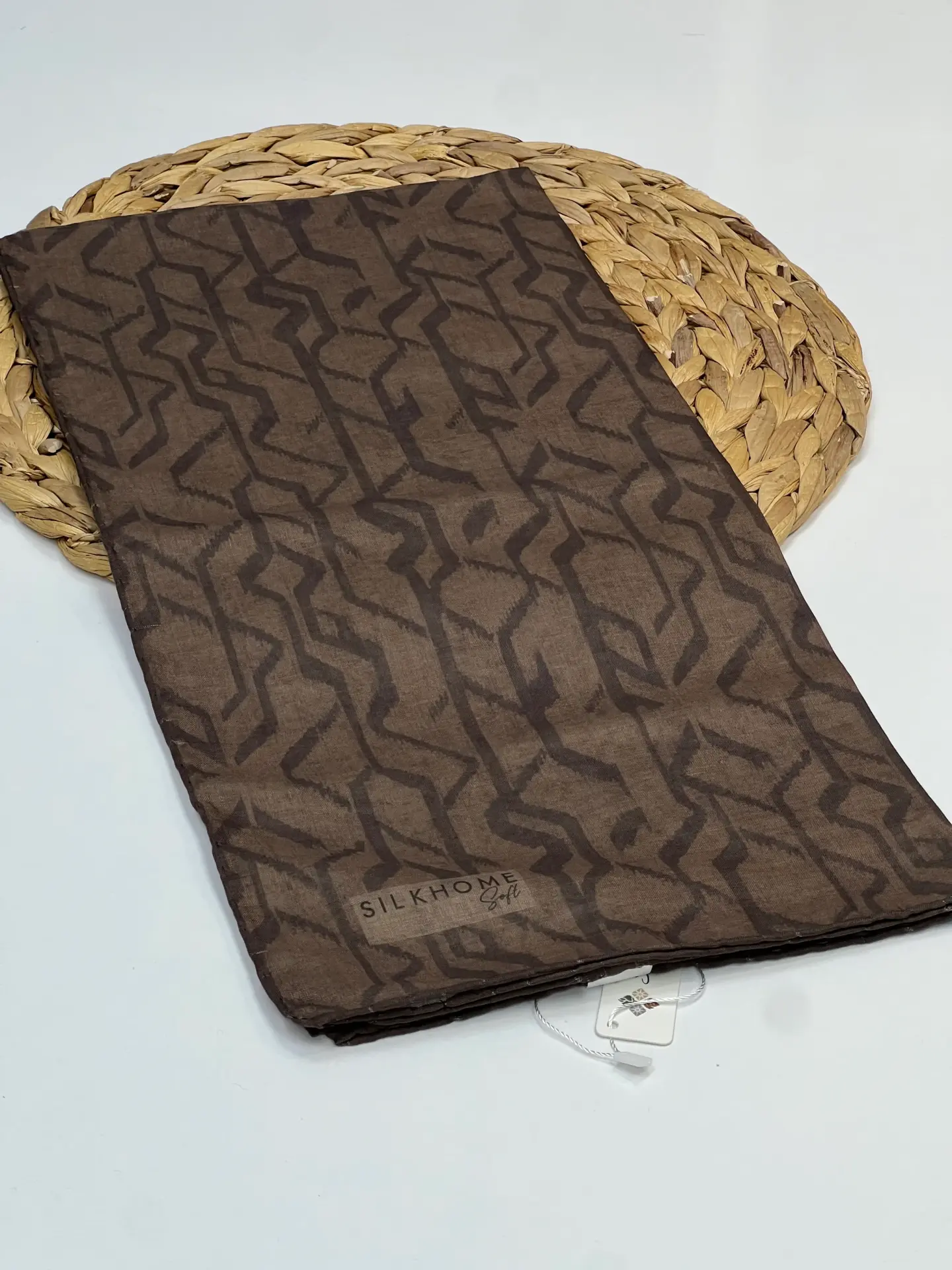SİLK HOME SOFT PAMUK EŞARP 1049 KAHVERENGİ