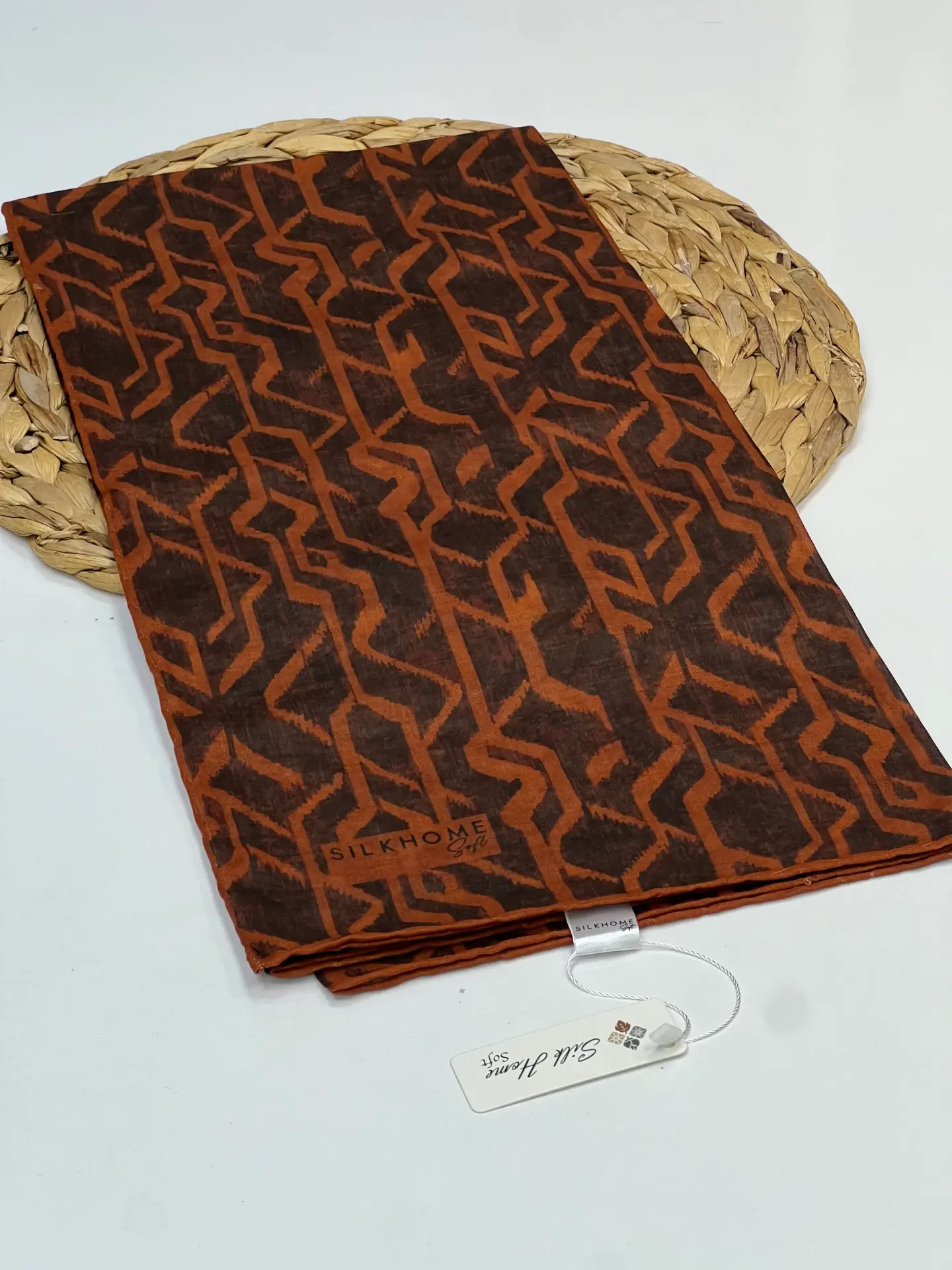 SİLK HOME SOFT PAMUK EŞARP 1049 ÇİKOLATA KAHVE-TARÇIN