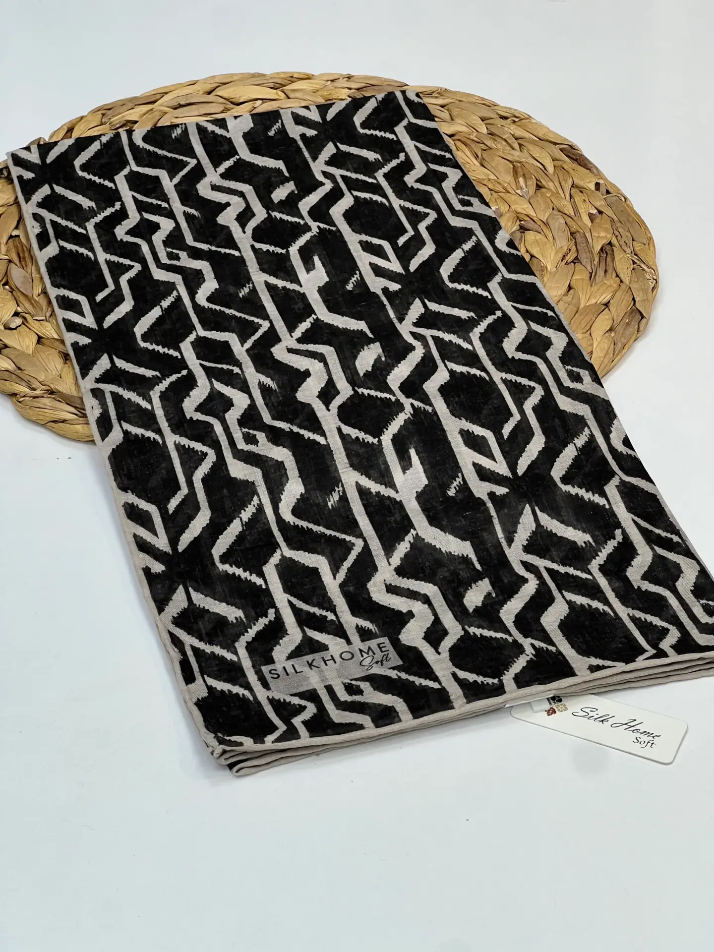 SİLK HOME SOFT PAMUK EŞARP 1049 SİYAH