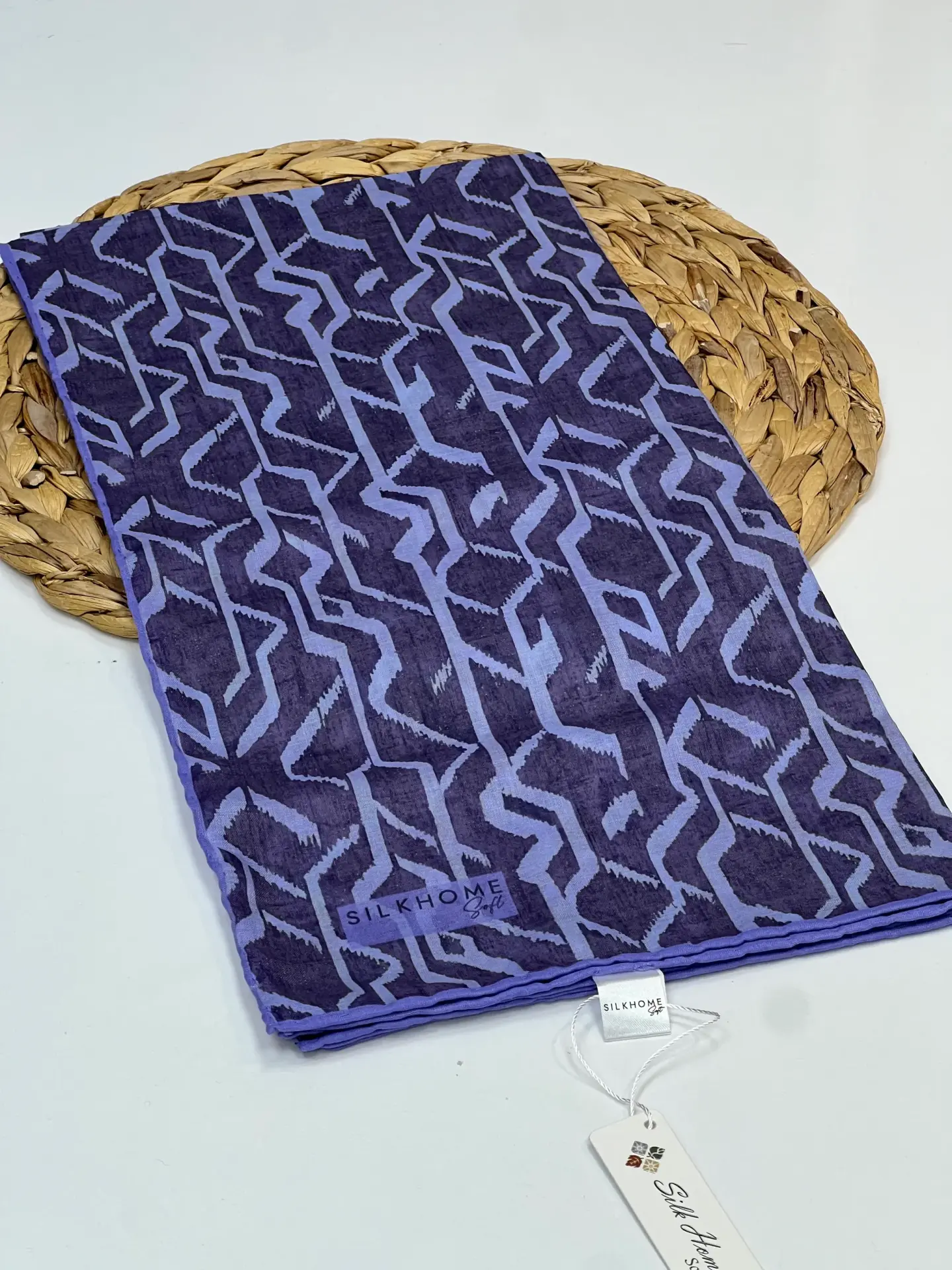 SİLK HOME SOFT PAMUK EŞARP 1049 LİLA