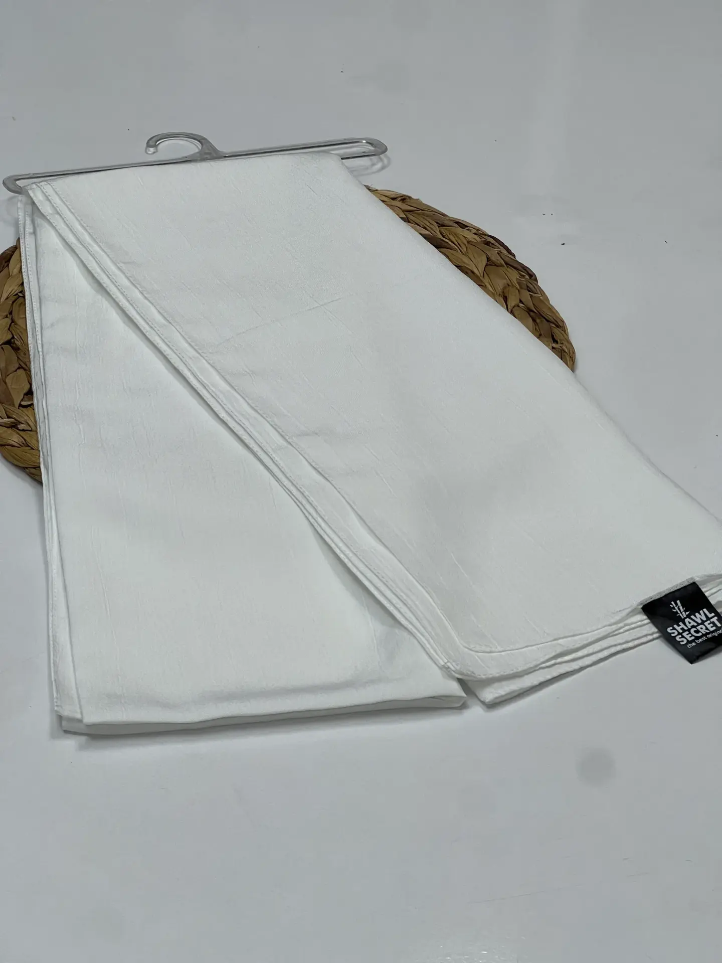 BAMBU MEDİNE İPEĞİ BEYAZ