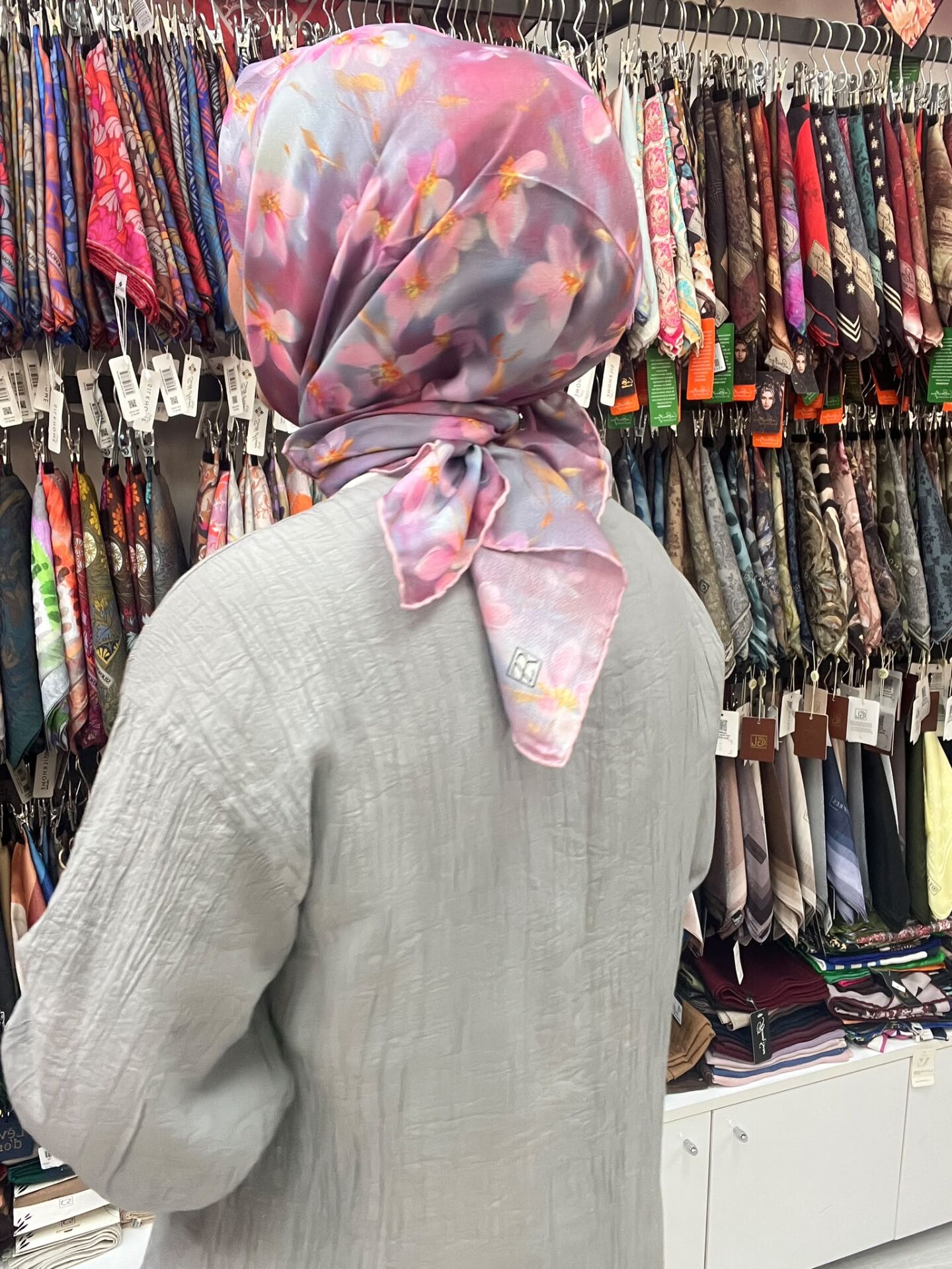 ZER SCARF ORGANİK PAMUK EŞARP 1165 MODEL 1