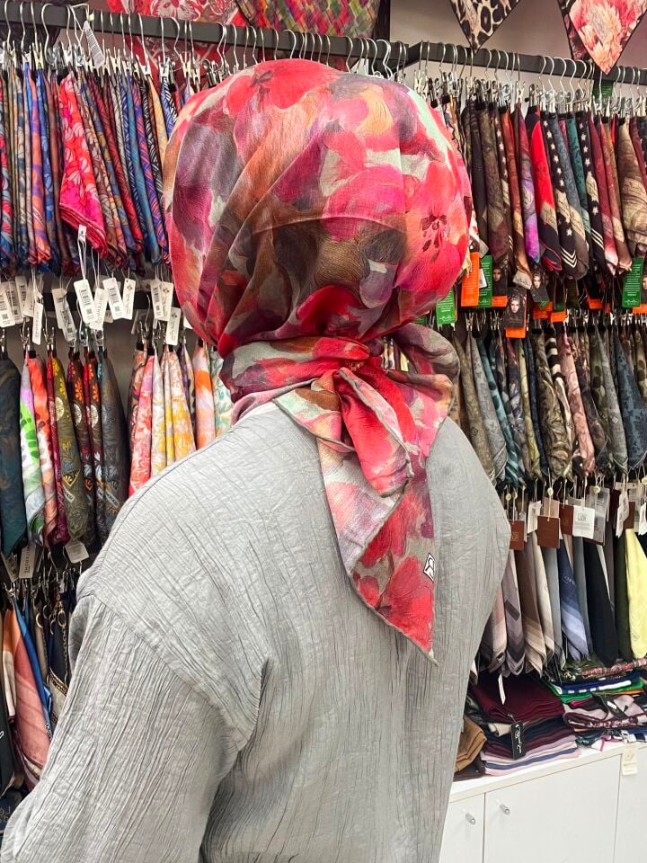 ZER SCARF ORGANİK PAMUK EŞARP 1165 MODEL 2