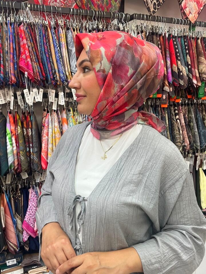ZER SCARF ORGANİK PAMUK EŞARP 1165 MODEL 2