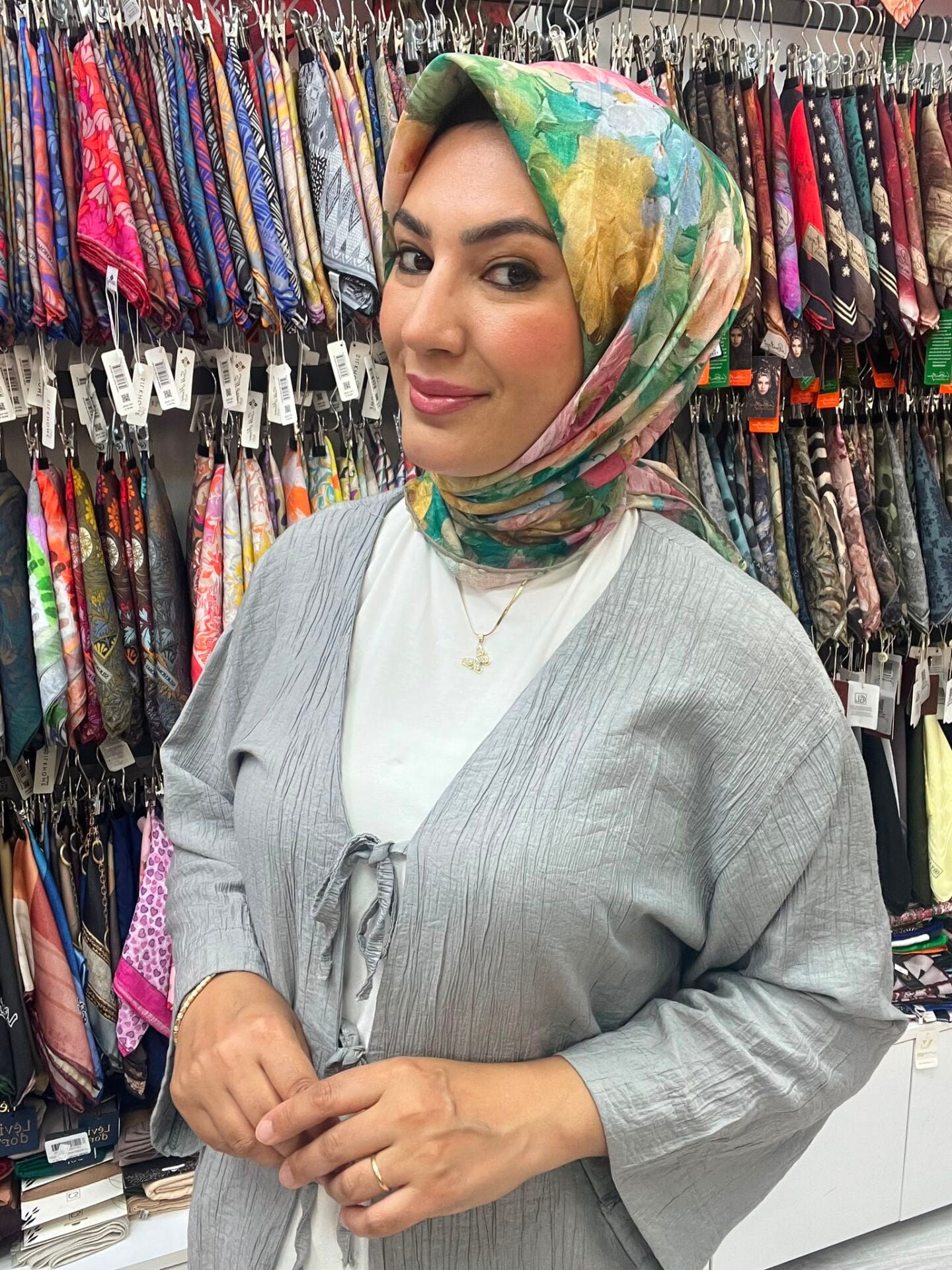 ZER SCARF ORGANİK PAMUK EŞARP 1165 MODEL 3