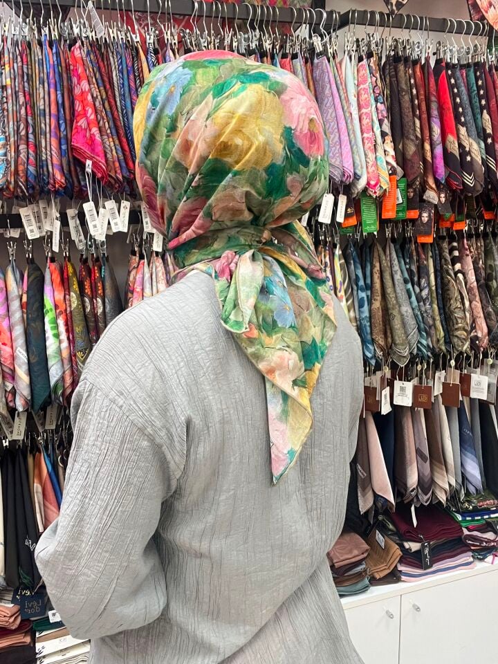 ZER SCARF ORGANİK PAMUK EŞARP 1165 MODEL 3