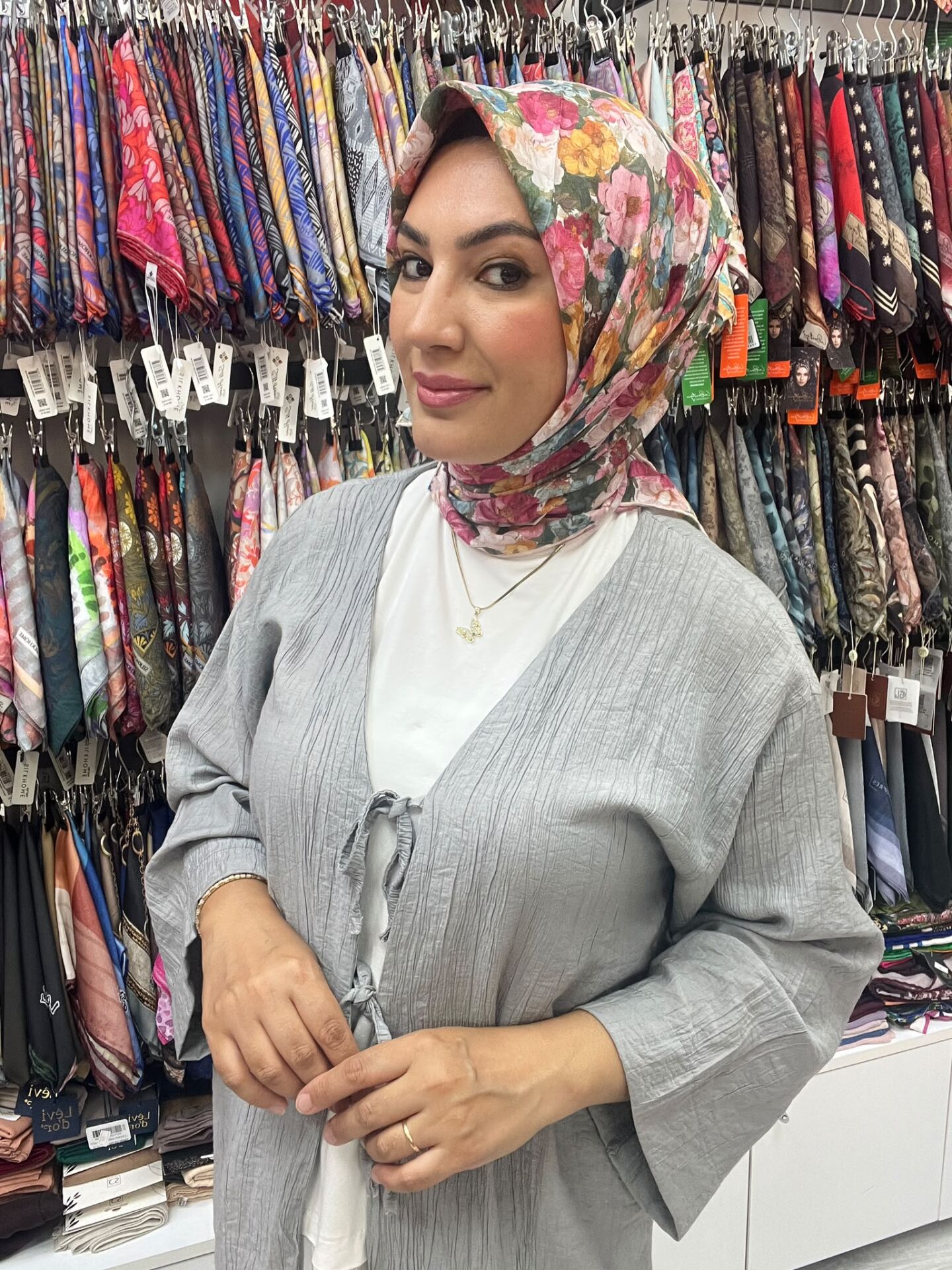 ZER SCARF ORGANİK PAMUK EŞARP 1165 MODEL 4
