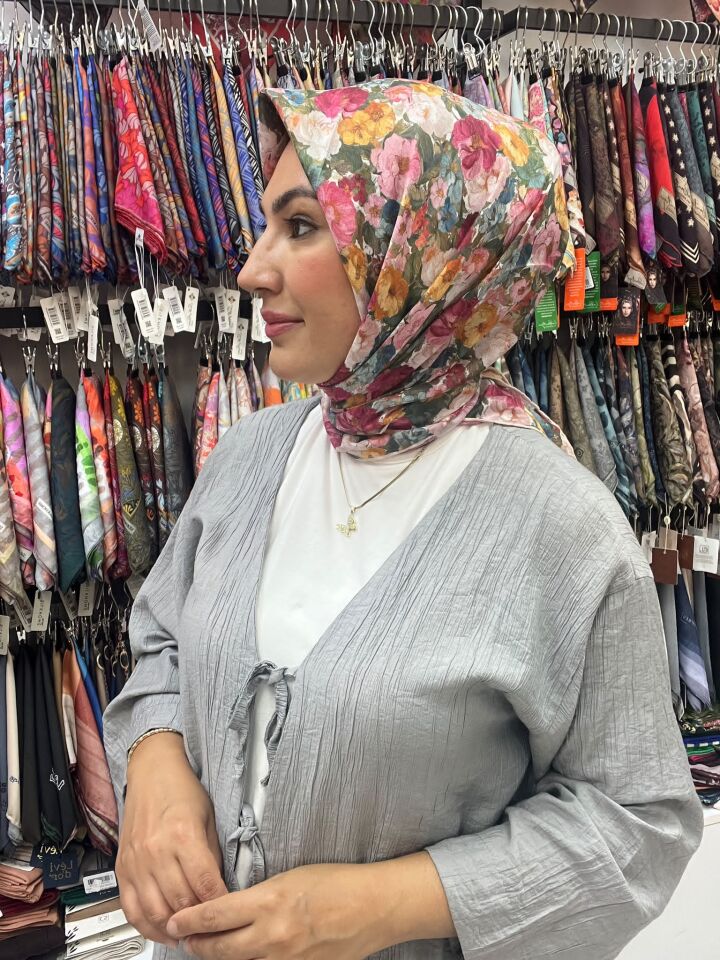 ZER SCARF ORGANİK PAMUK EŞARP 1165 MODEL 4