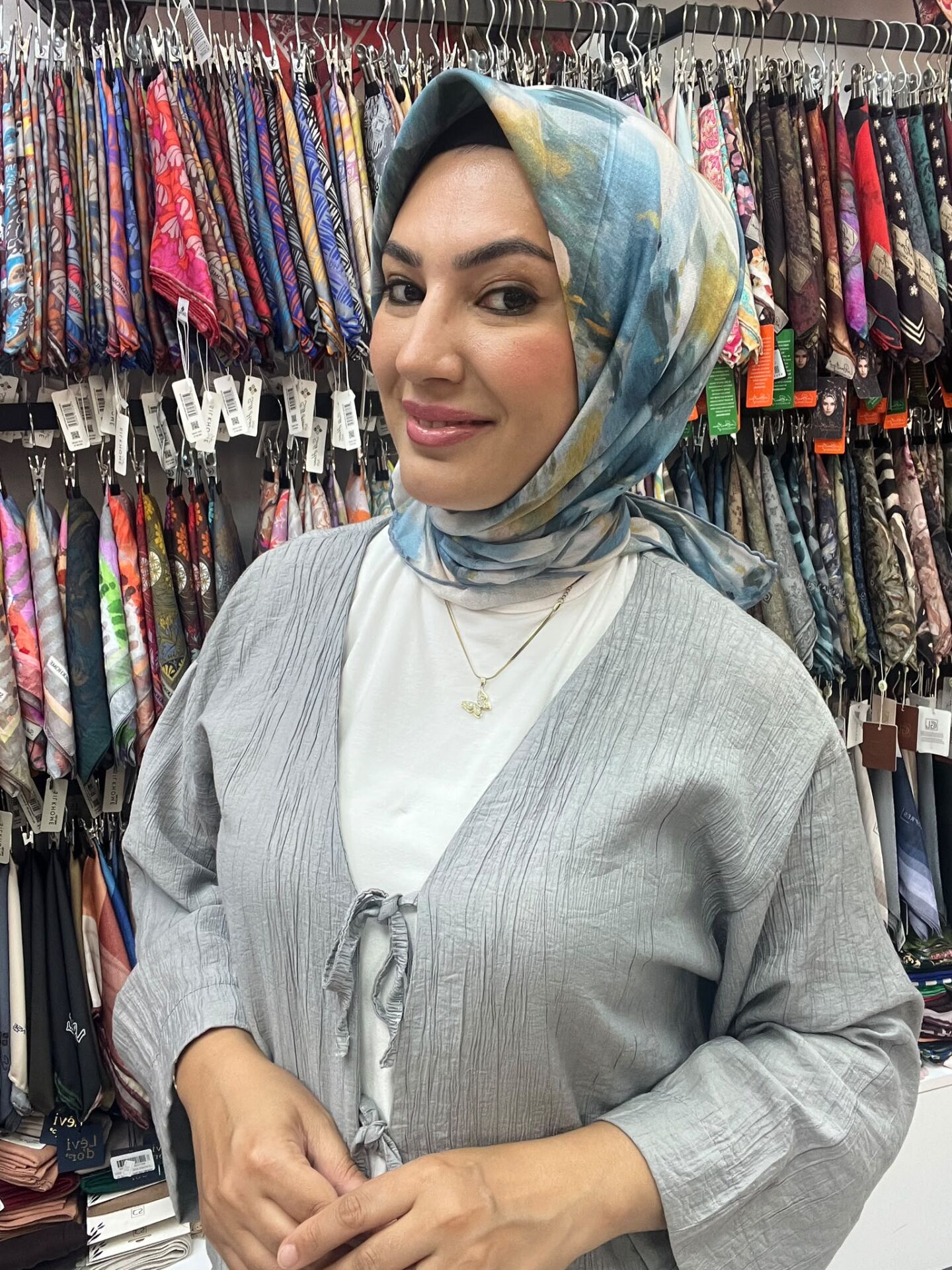 ZER SCARF ORGANİK PAMUK EŞARP 1165 MODEL 5