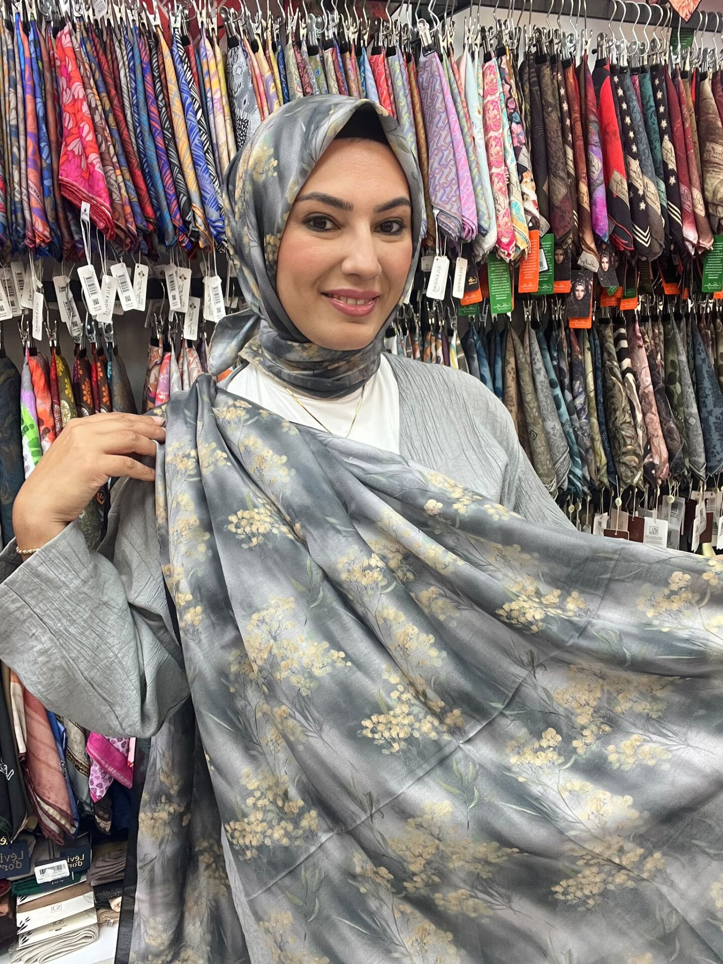 ZER SCARF ORGANİK PAMUK EŞARP 1165 MODEL 6