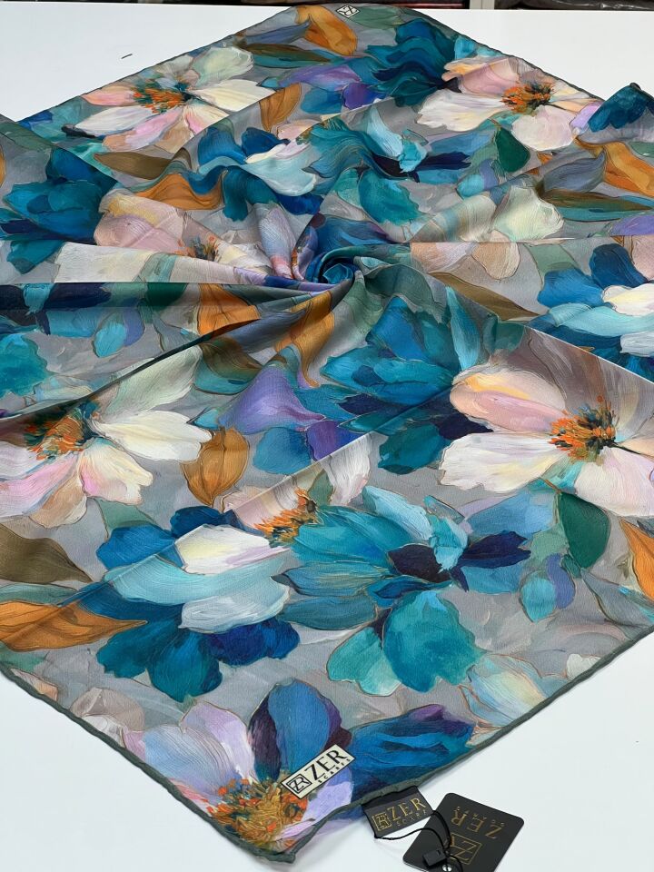 ZER SCARF ORGANİK PAMUK EŞARP 1165 MODEL 7