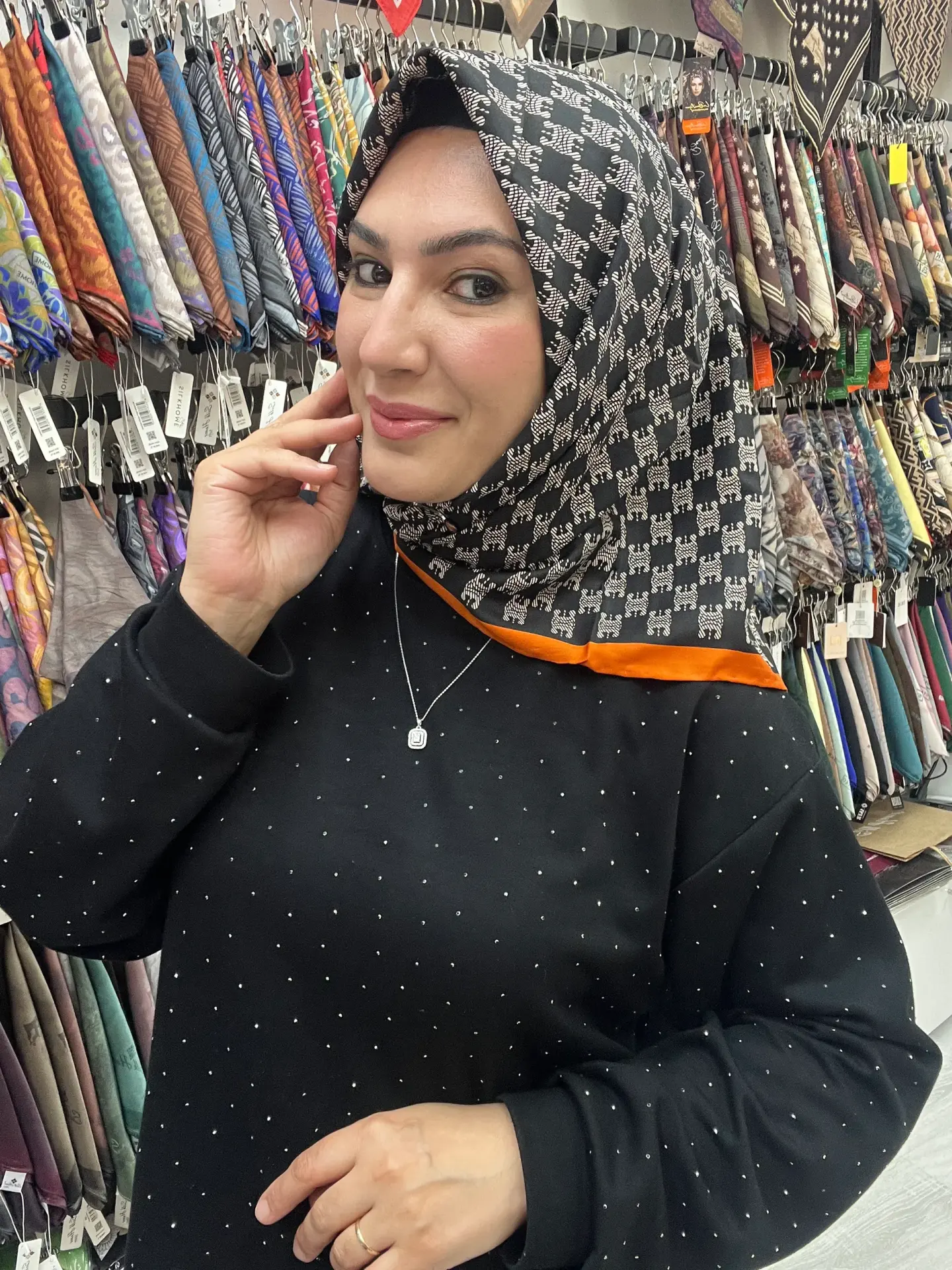 İthal twil eşarp