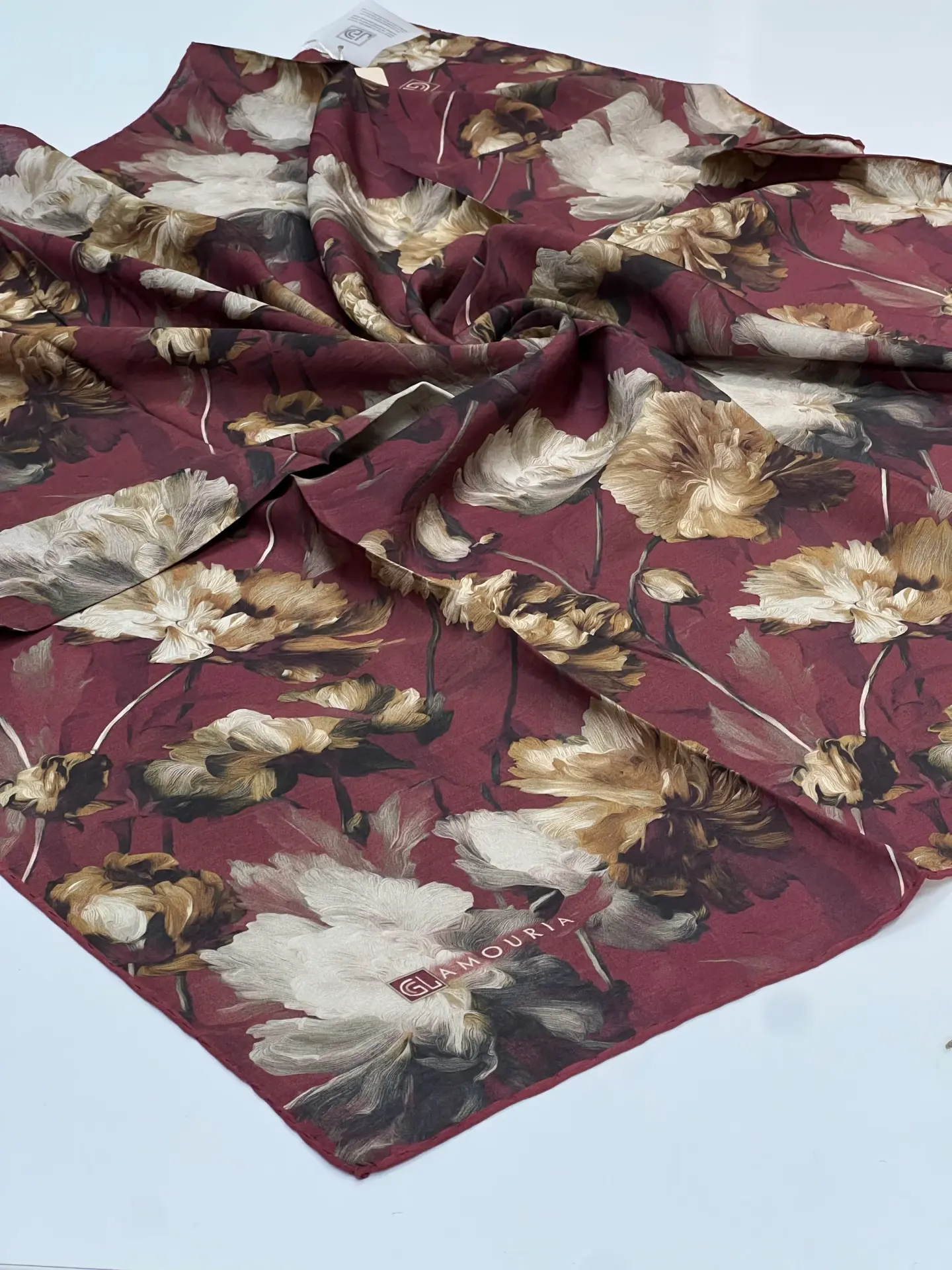 GLAMORİA TENSEL EŞARP 1055 BORDO