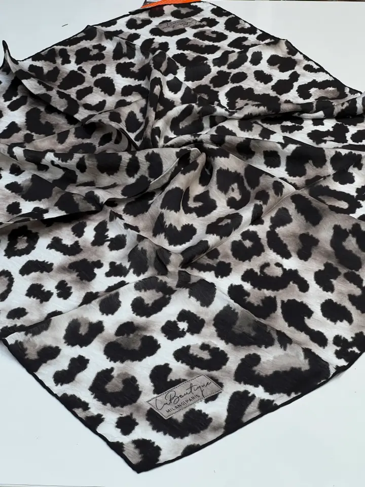 LA BOUTİQUE GÜZ SERİSİ LEOPAR DESEN EŞARP 1135