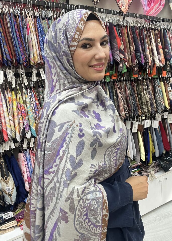 SİLK HOME MAYDA ŞAL 1175 LİLA