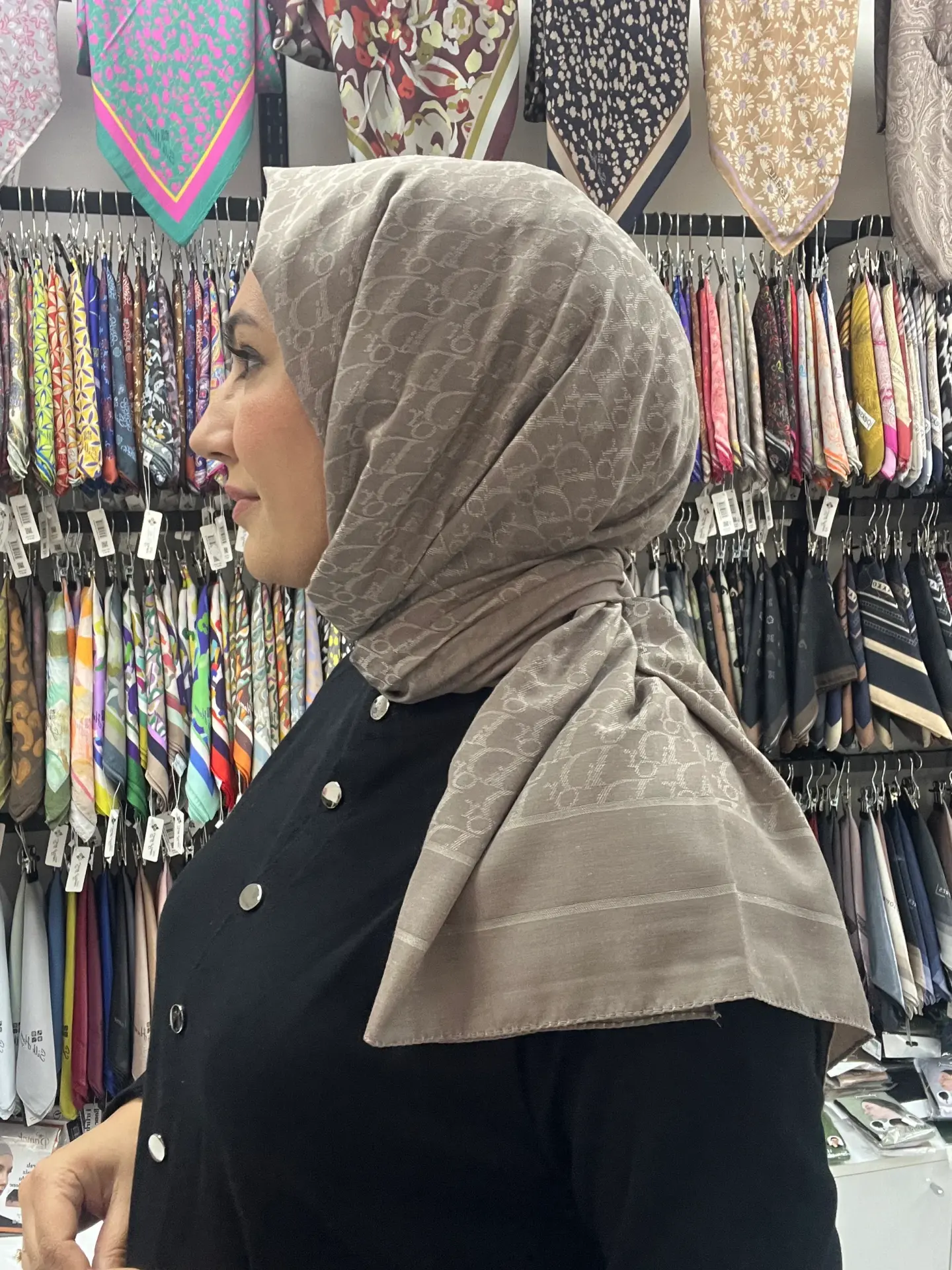Marka pamuk şallar MODEL 1