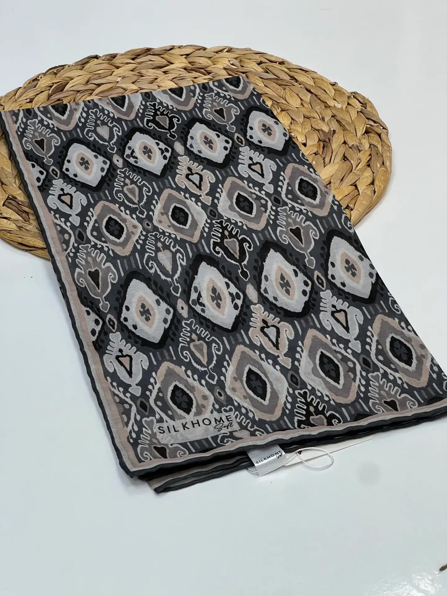 SİLK HOME SOFT PAMUK EŞARP 1061 ANTRASİT