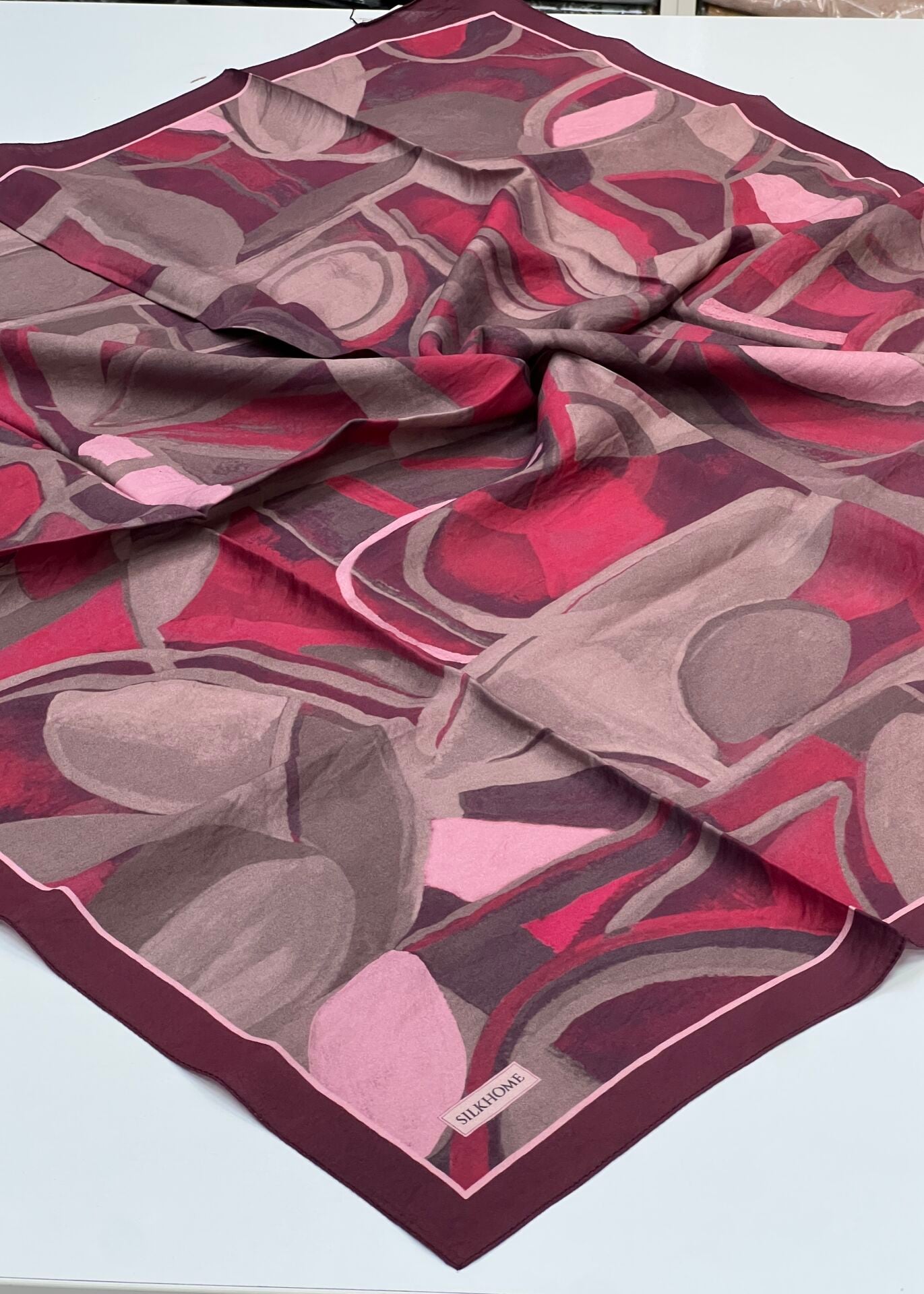 SİLK HOME VELORA EŞARP 1177 BORDO