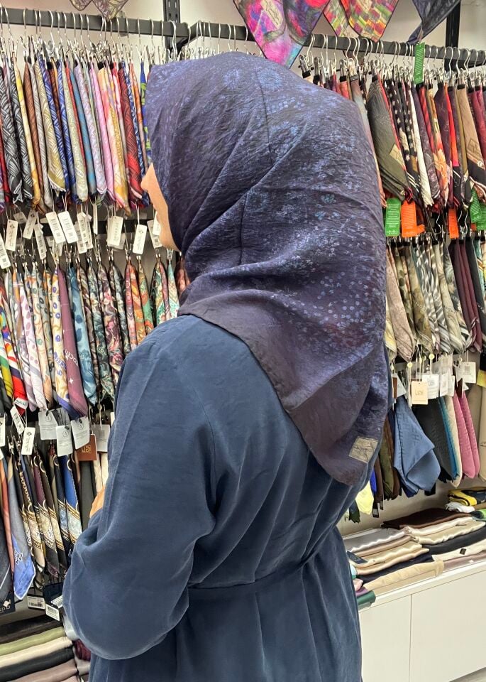 La Boutique güz serisi eşarp 1178 LACİVERT