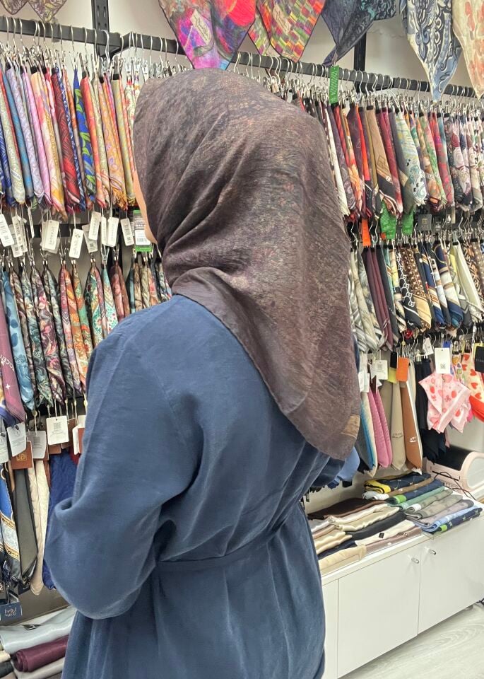 La Boutique güz serisi eşarp 1178 KAHVERENGİ