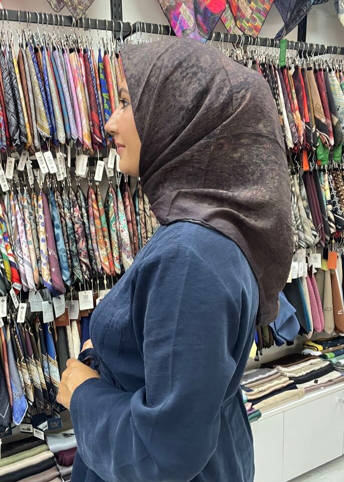 La Boutique güz serisi eşarp 1178 KAHVERENGİ