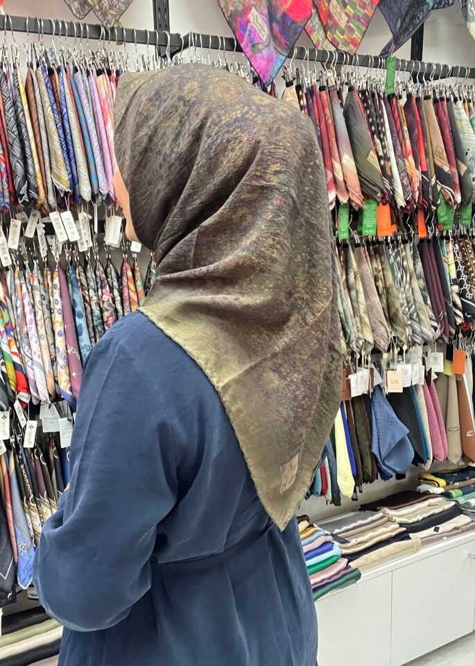 La Boutique güz serisi eşarp 1178 HAKİ