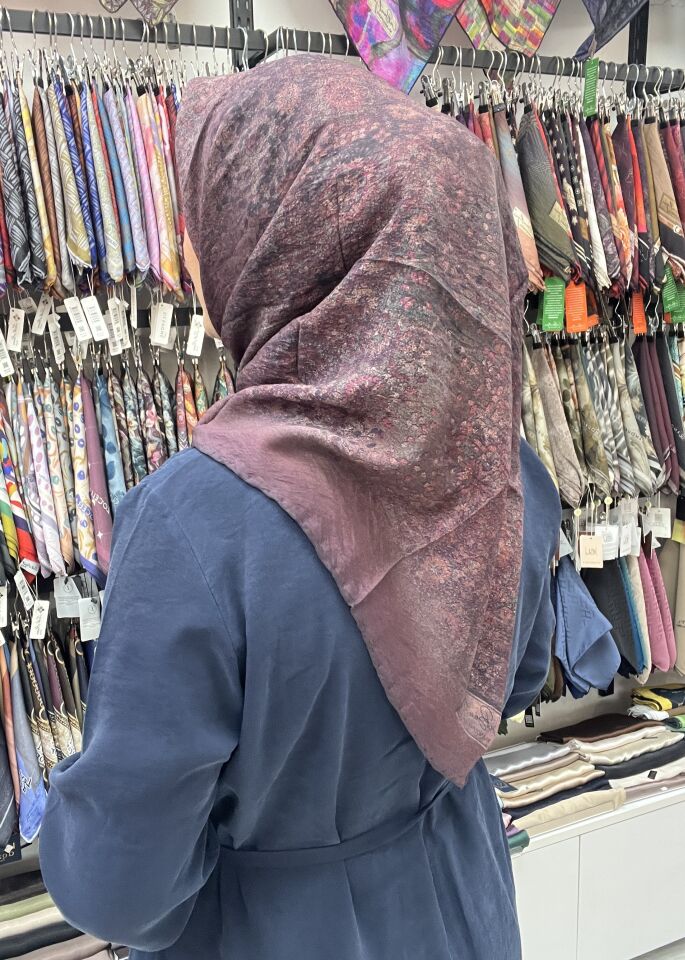 La Boutique güz serisi eşarp 1178 MÜRDÜM