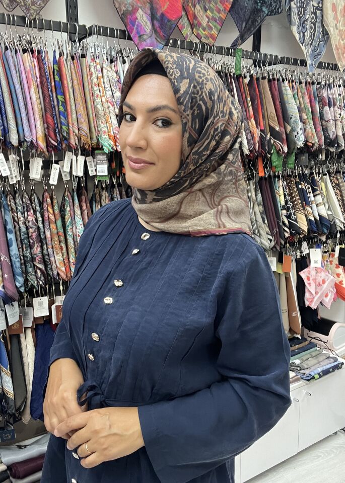 La Boutique yaz güz eşarp 1179 VİZON