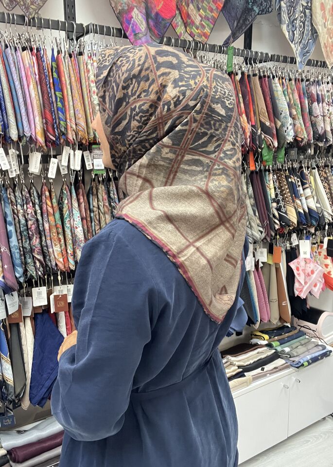 La Boutique yaz güz eşarp 1179 VİZON