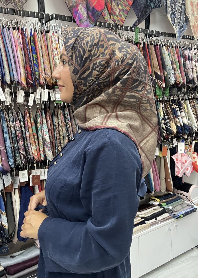 La Boutique yaz güz eşarp 1179 VİZON